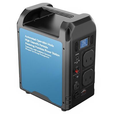 kualitas  Automated Operation Mode High Capacity Portable Power Station Featuring Anti collision Sensors Designed for Energy Management pabrik
