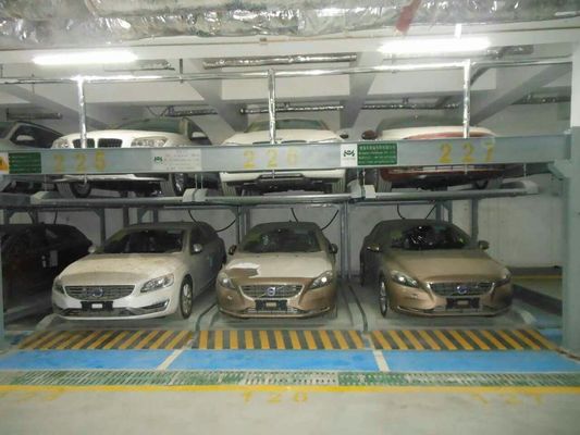 Desain Gudang Dalam Empat Kolom Lift Hidraulik Untuk Mobil Dan Gudang Rumah Tangga