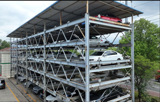 Garasi Parkir Otomatis Multi-Lantai 2Ton Car Lift Untuk Garasi Rumah