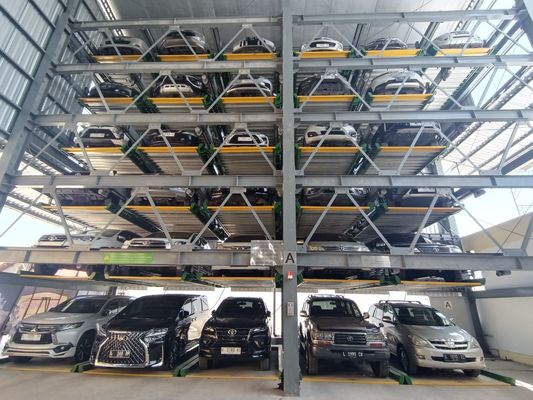 Garasi Parkir Otomatis Multi-Lantai 2Ton Car Lift Untuk Garasi Rumah