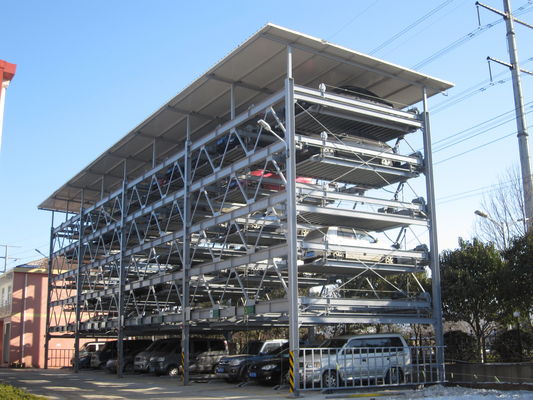 Garasi Parkir Otomatis Multi-Lantai 2Ton Car Lift Untuk Garasi Rumah