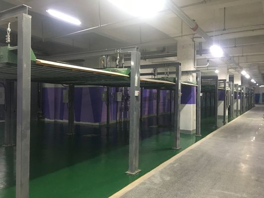 Remote Control Hydraulic Underground Garage 2500kg Rumah Mobil Lift