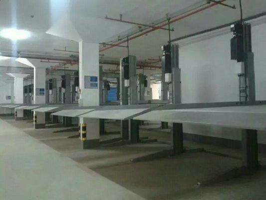 Remote Control Hydraulic Underground Garage 2500kg Rumah Mobil Lift