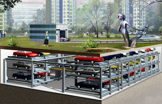 Garasi Parkir Mobil Lift Cerdas