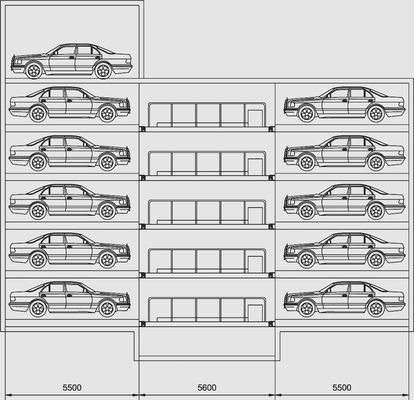 Garasi Parkir Mobil Lift Cerdas