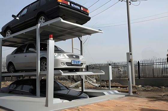 1700kg Car Stacker Pit PLC Control Peralatan parkir mekanis