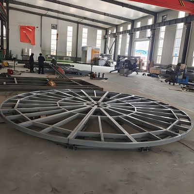 Aluminium Alloy Parking Turntable 4,5m-7m Dia Mobil Perumahan Turntable