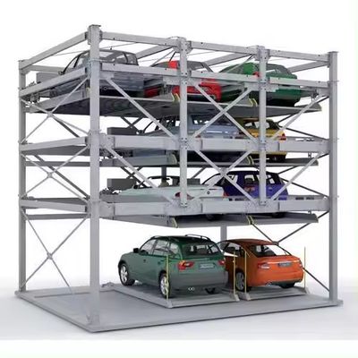 PLC Control Puzzle Sistem Parkir Mobil 2000 Kg Parkir Mobil Rumah