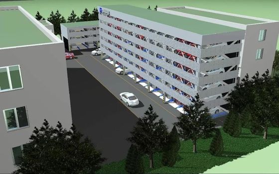 Sistem Parkir Modular Otomatis 2ton Parkir Mobil Mobil Rumah