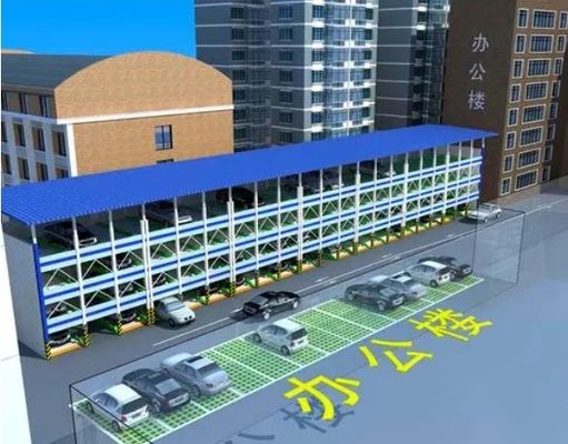 Sistem Parkir Modular Otomatis 2ton Parkir Mobil Mobil Rumah