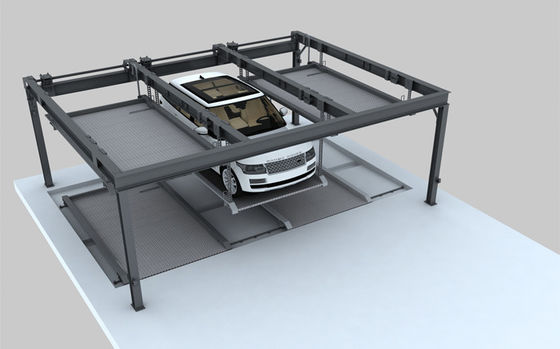 Dua Kolom Hidraulik Mobil Lift Motor 2500kgs Parkir Mobil Hidraulik