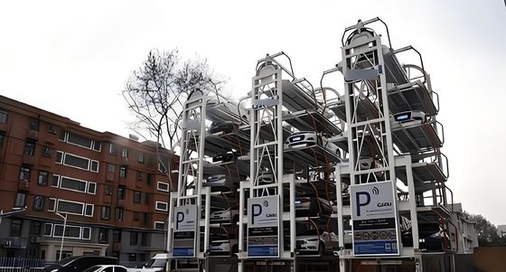 Menghemat ruang Sistem Parkir Mobil Berputar Komunitas Sistem Parkir Mobil Berputar