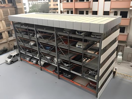 6 Tingkat Parkir Mobil Otomatis Garasi 2 Ton Parkir Mobil Otomatis Rumah