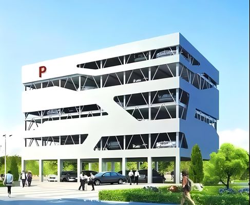 Sistem Parkir Mobil yang Sangat Mekanis 2000kgs Garasi Parkir Otomatis