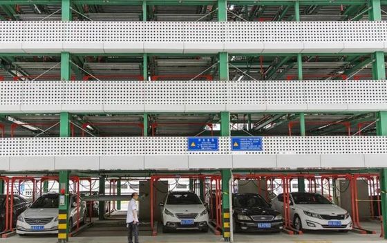 Sistem Parkir Mobil Puzzle Otomatis 2000kg Sistem Parkir Puzzle Lift