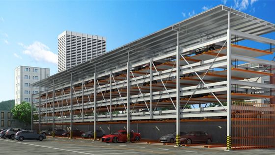 Sistem Parkir Mobil Puzzle Otomatis 2000kg Sistem Parkir Puzzle Lift