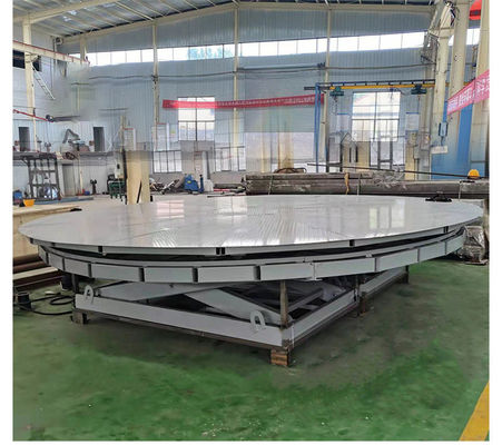 Ruang Pameran Platform Berputar Mobil 8000Kgs Garasi Mobil Turntable