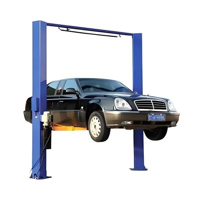 Dua Kolom Lift Hidraulik Mencegah Kerusakan dengan Perlindungan Pintu Standar