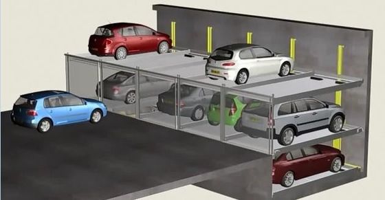Angkat Motor Empat Kolom Fase Tunggal Berkapasitas Tinggi Dengan Kecepatan Maksimum 4 Inci Per Menit Dan Tekanan Maksimum 2